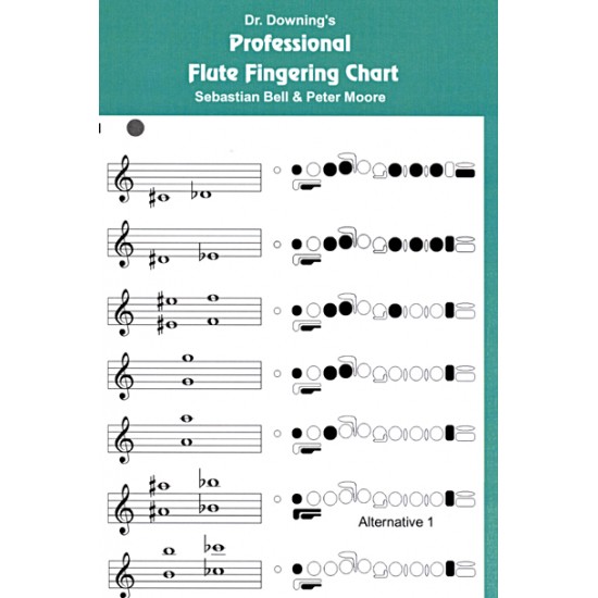 Professional Flute Fingering Chart