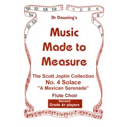 Scott Joplin`s Solace for Flute Choir