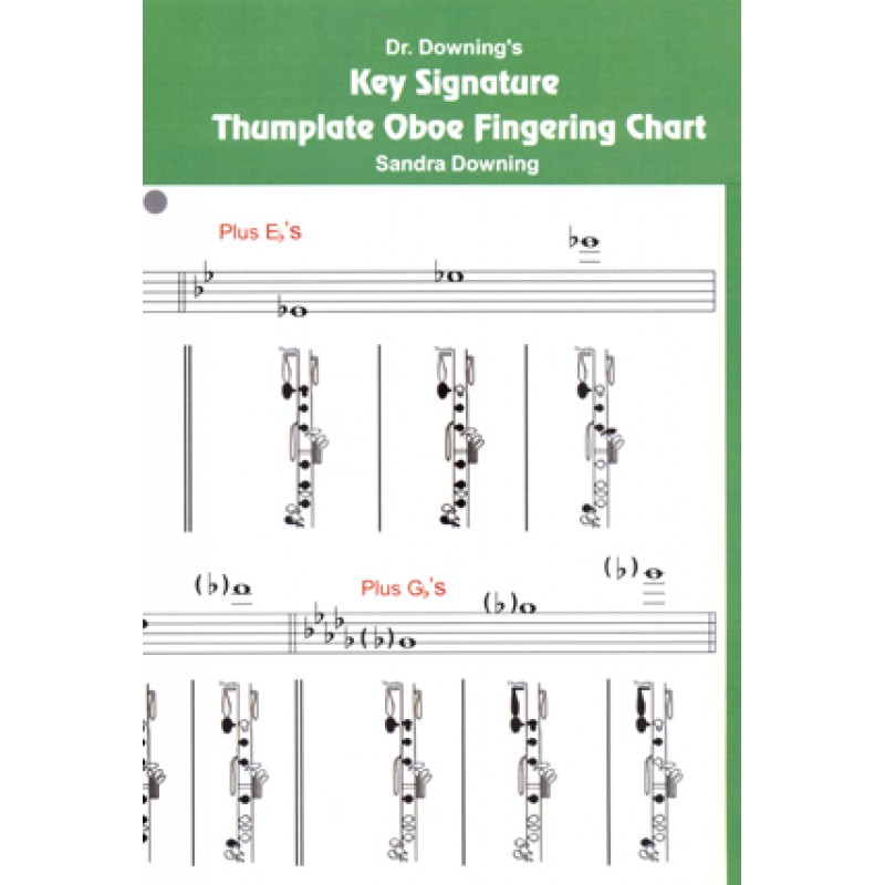 Oboe Finger Chart For Beginners