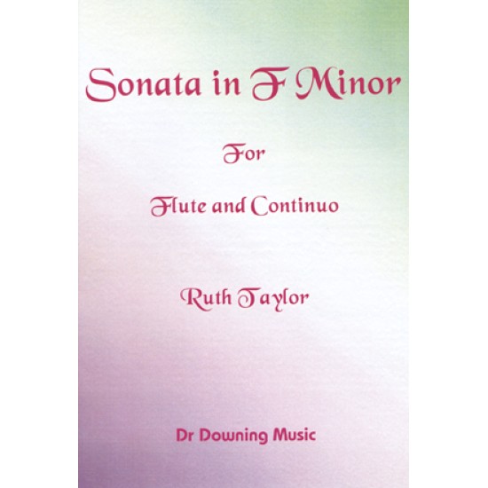 Sonata in F minor by Ruth Taylor