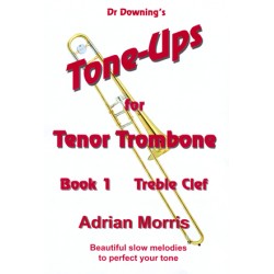 Tenor Trombone Tone-Ups Book 1 Treble Clef