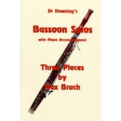 Bruch 3 Pieces Bassoon Solo