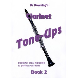 Clarinet Tone-Ups Book 2 with free laminated fingering Chart