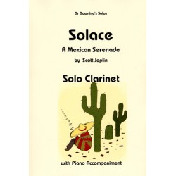 Solace for Clarinet Solo by Scott Joplin 